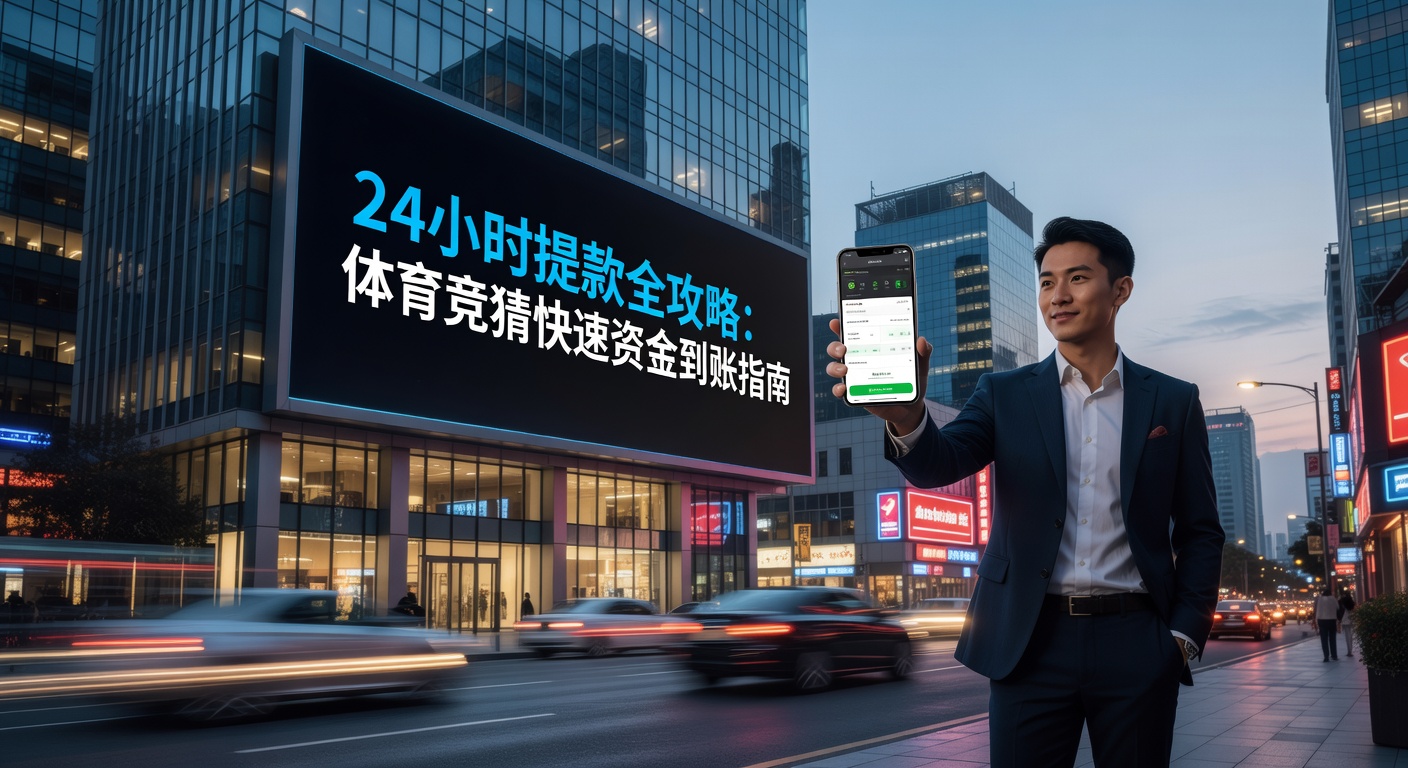24小时提款全攻略：体育竞猜快速到账