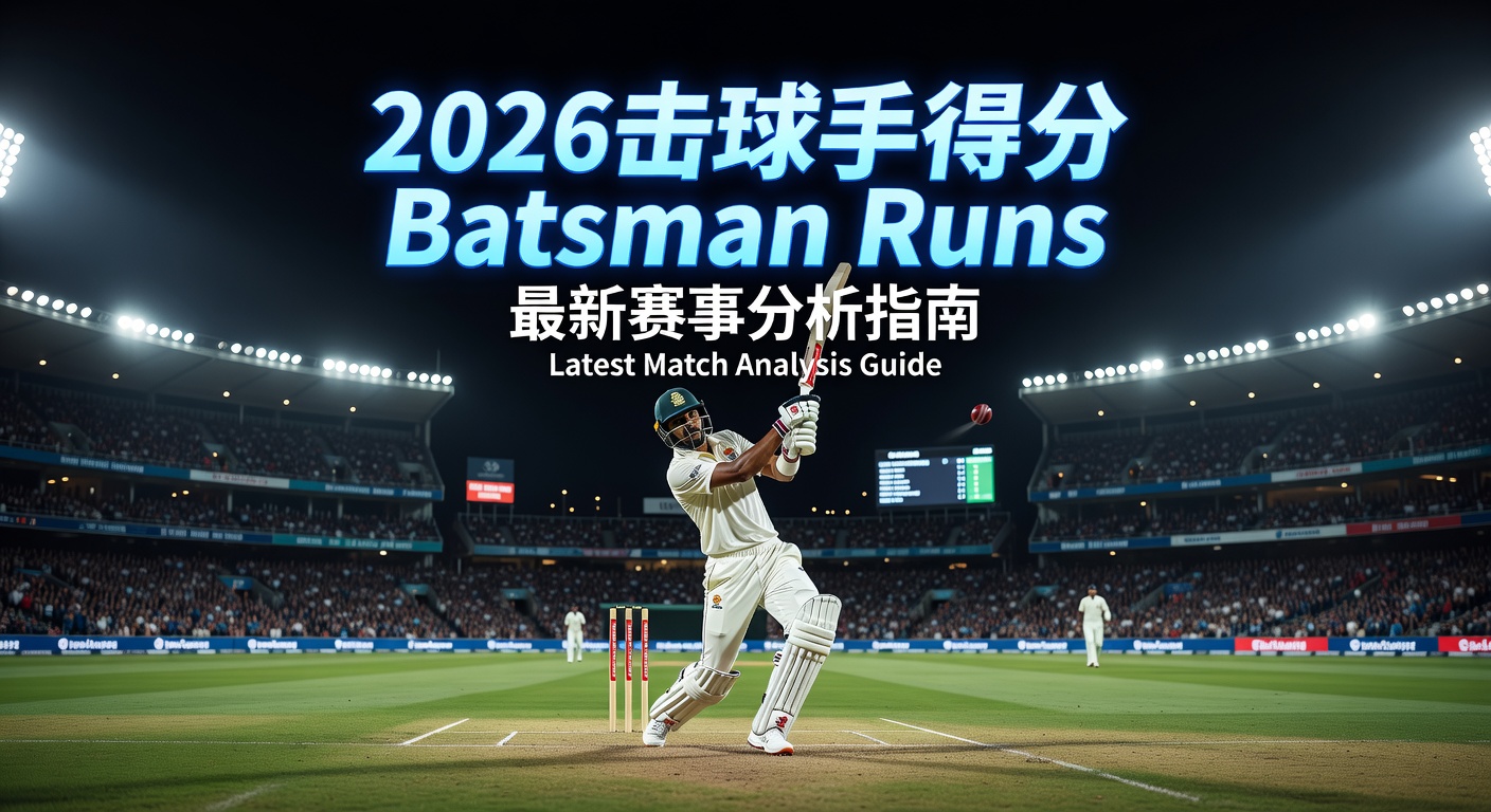 2026击球手得分 Batsman Runs 最新赛事分析指南
