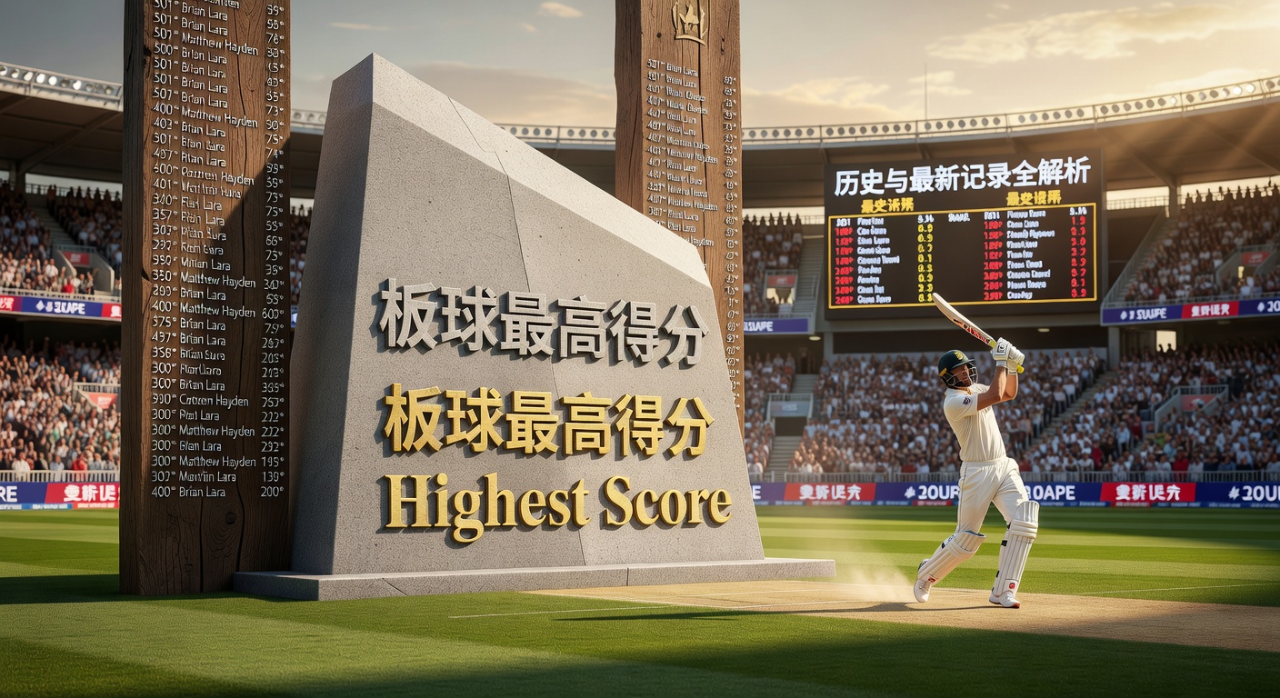 板球最高得分 Highest Score历史顶级记录